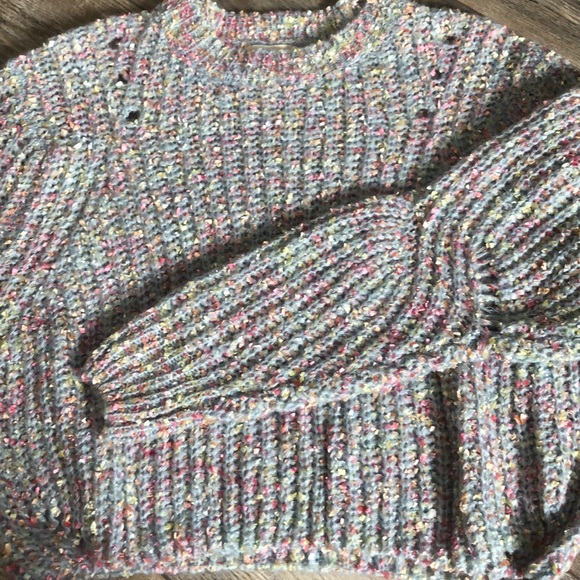 Bulky cropped sweater - Picture 7 of 7